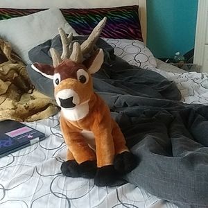 A field and stream stuffed deer